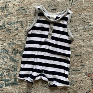 H&M striped romper